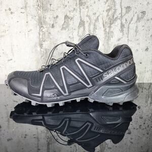 MSRP $120 Salomon Speedcross 3 Men’s Trail Running Shoes Size 9 Black